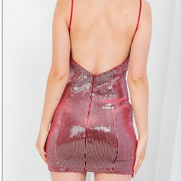 🎁3/$30🎁 Sequin Bodycon Sexy Party Dress - Picture 11 of 12